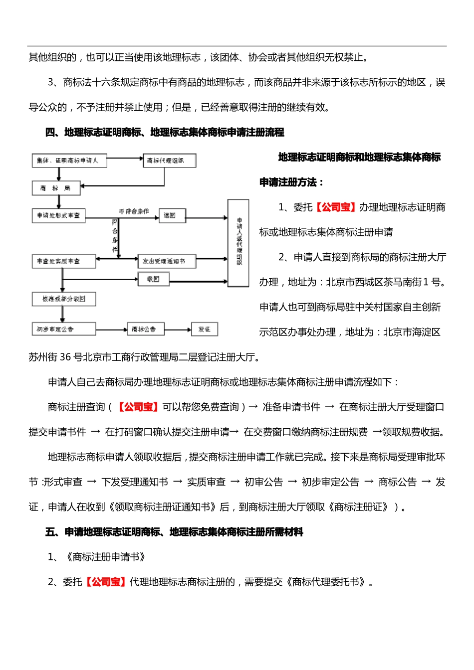 地理标志商标申请注册条件及流程_第3页