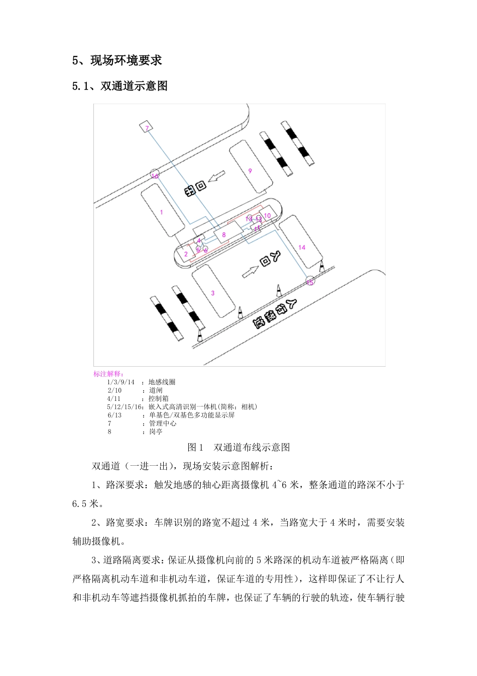 场停车场车牌自动识别系统安装方案_第3页