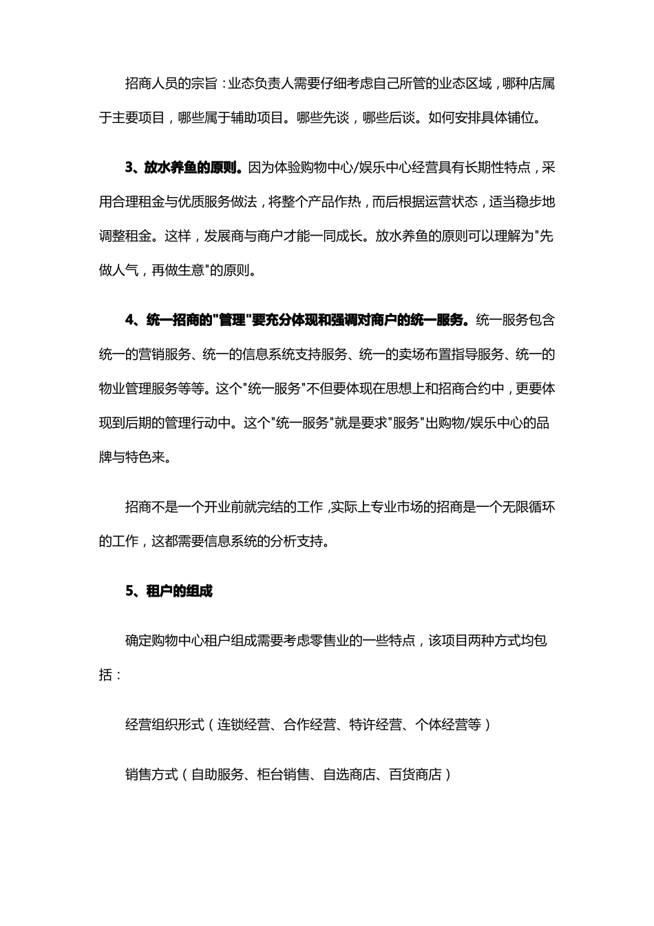 场招商方案与执行策略_第3页