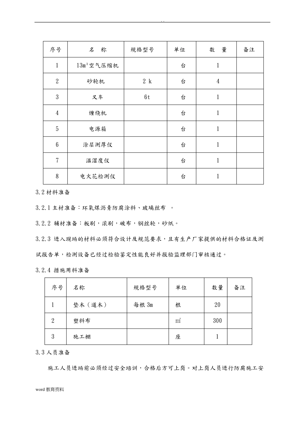 埋地管道防腐施工方案_第2页