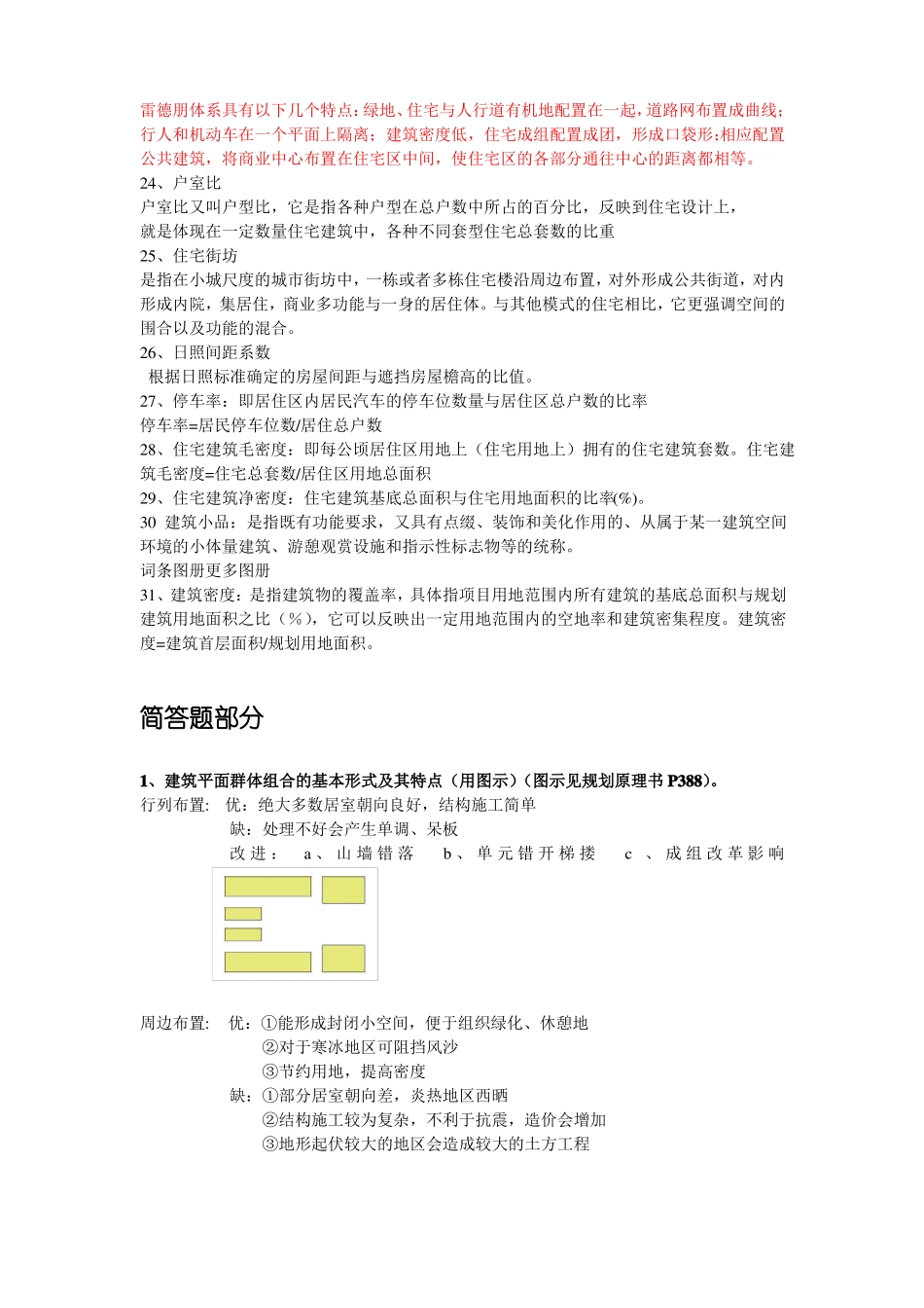 城规划原理—考试重点_第2页