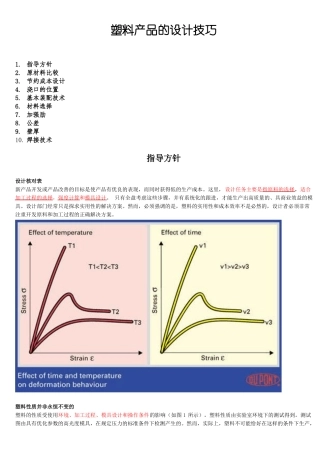 塑料产品的设计技巧