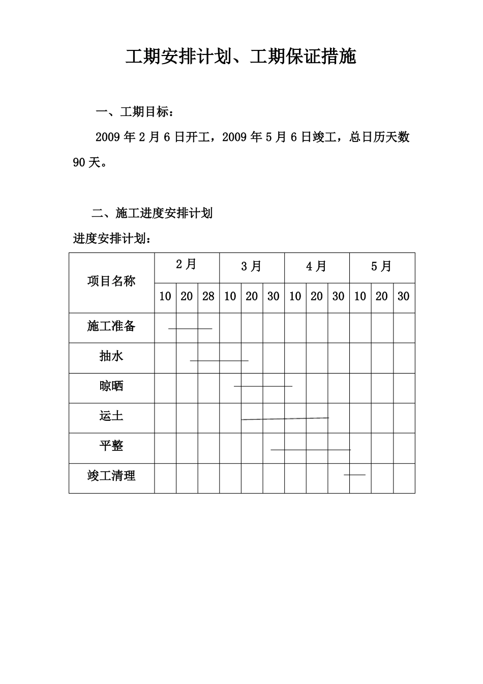 填土工程施工组织设计_第1页