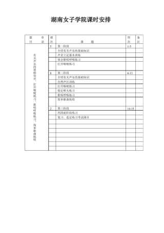 声乐基础知识介绍