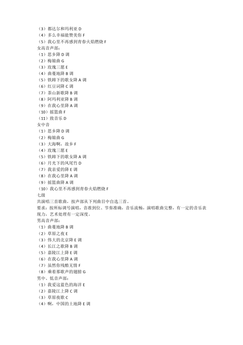 声乐曲目分级_第3页