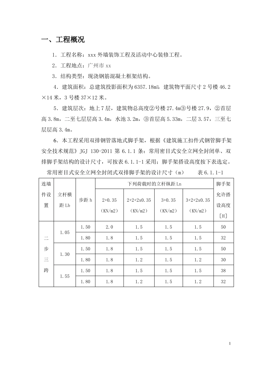 外脚手架专项施工方案_第2页