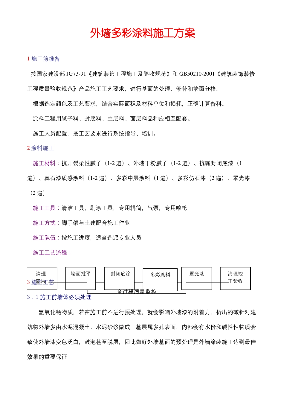 多彩涂料施工方案_第2页