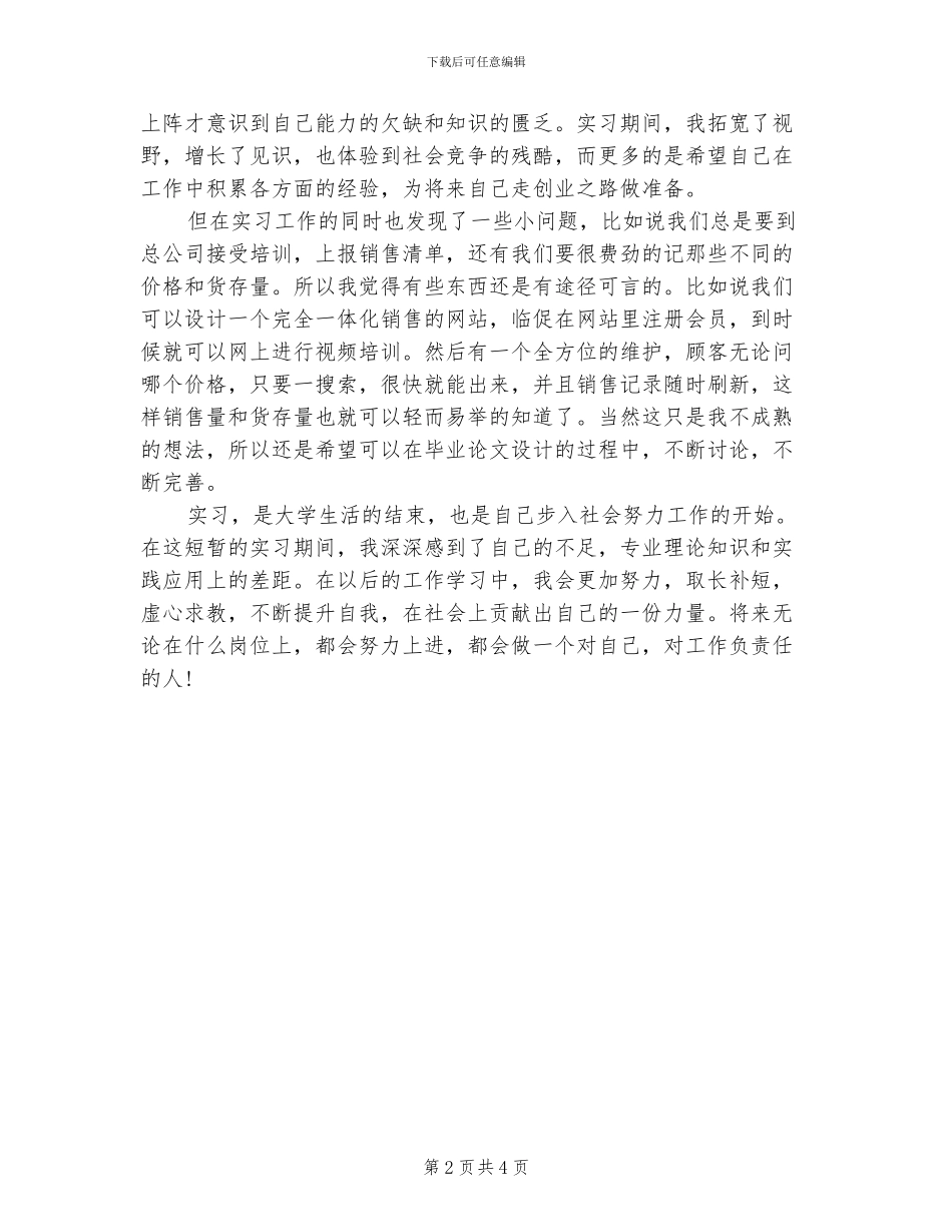 2024年电脑销售实习工作总结_第2页