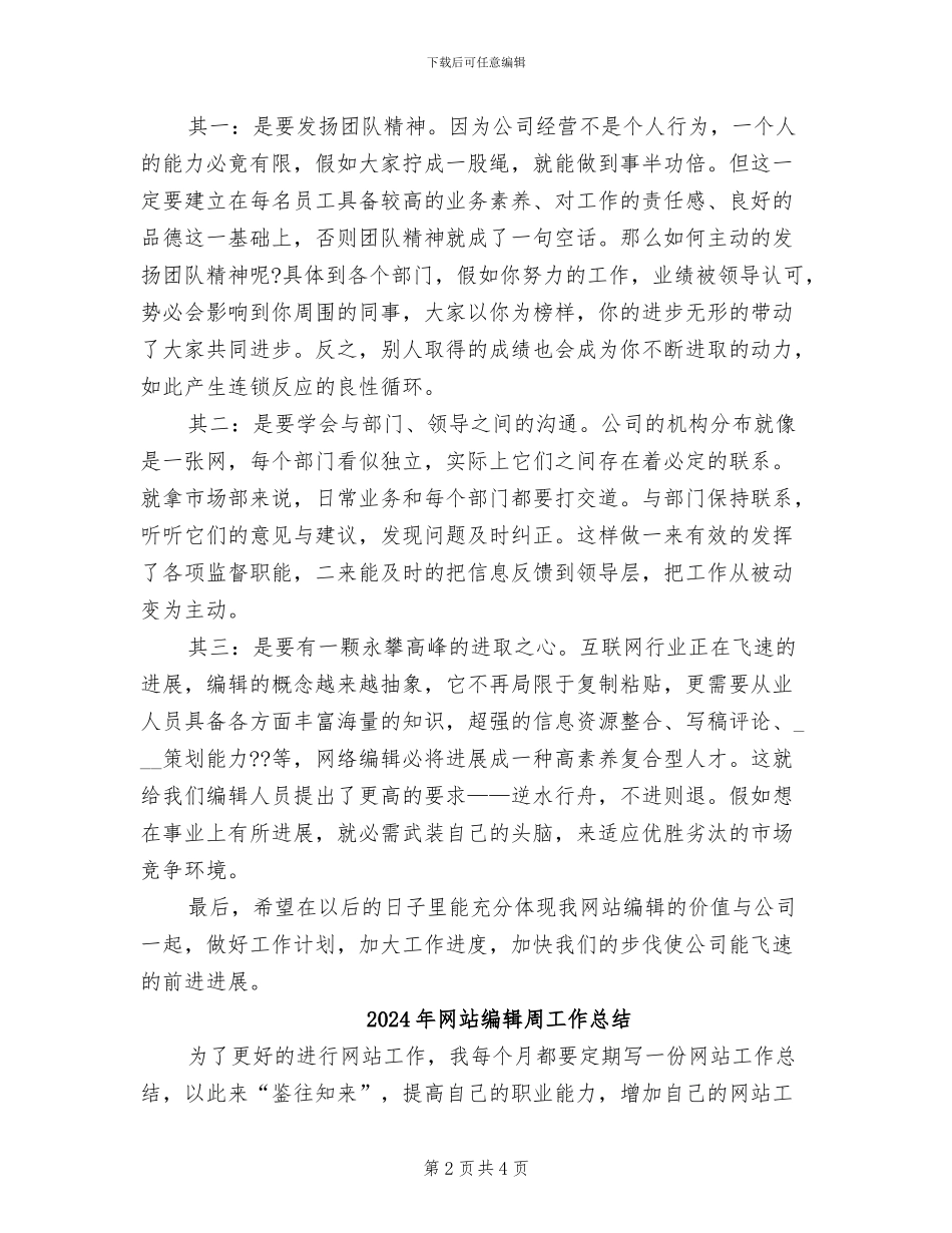 2024年网站编辑个人总结_第2页