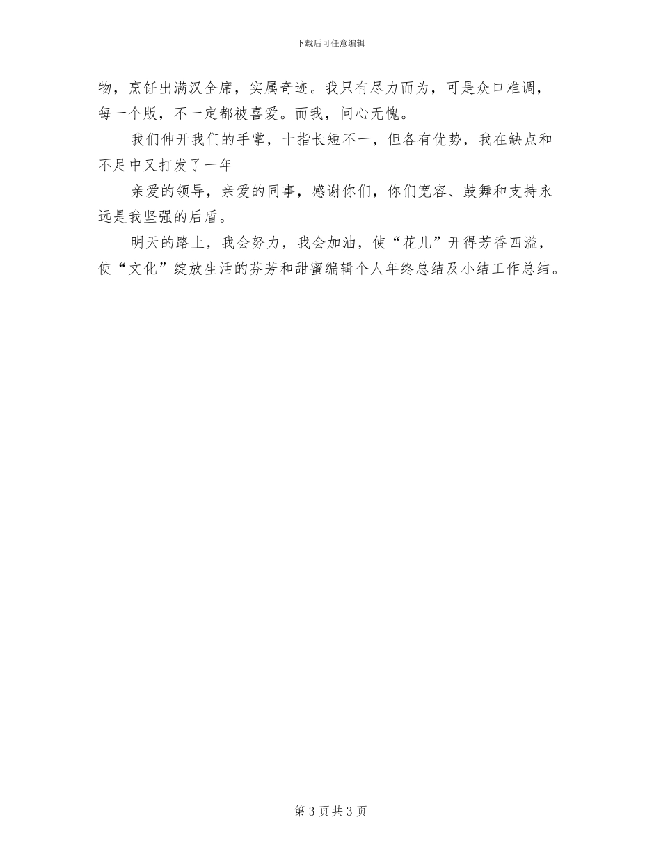 2024年网站编辑年终工作总结一_第3页