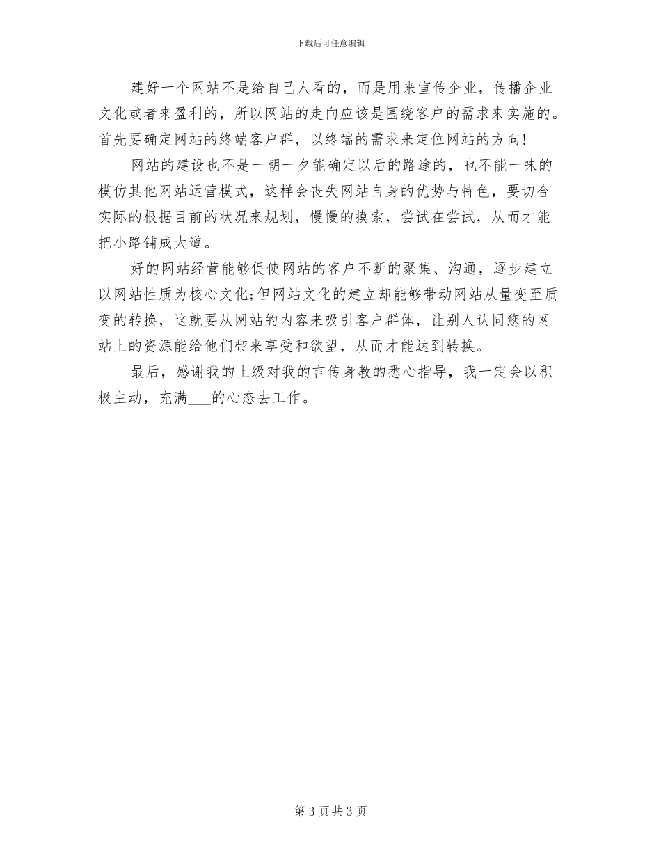 2024年网站美工个人年终总结_第3页