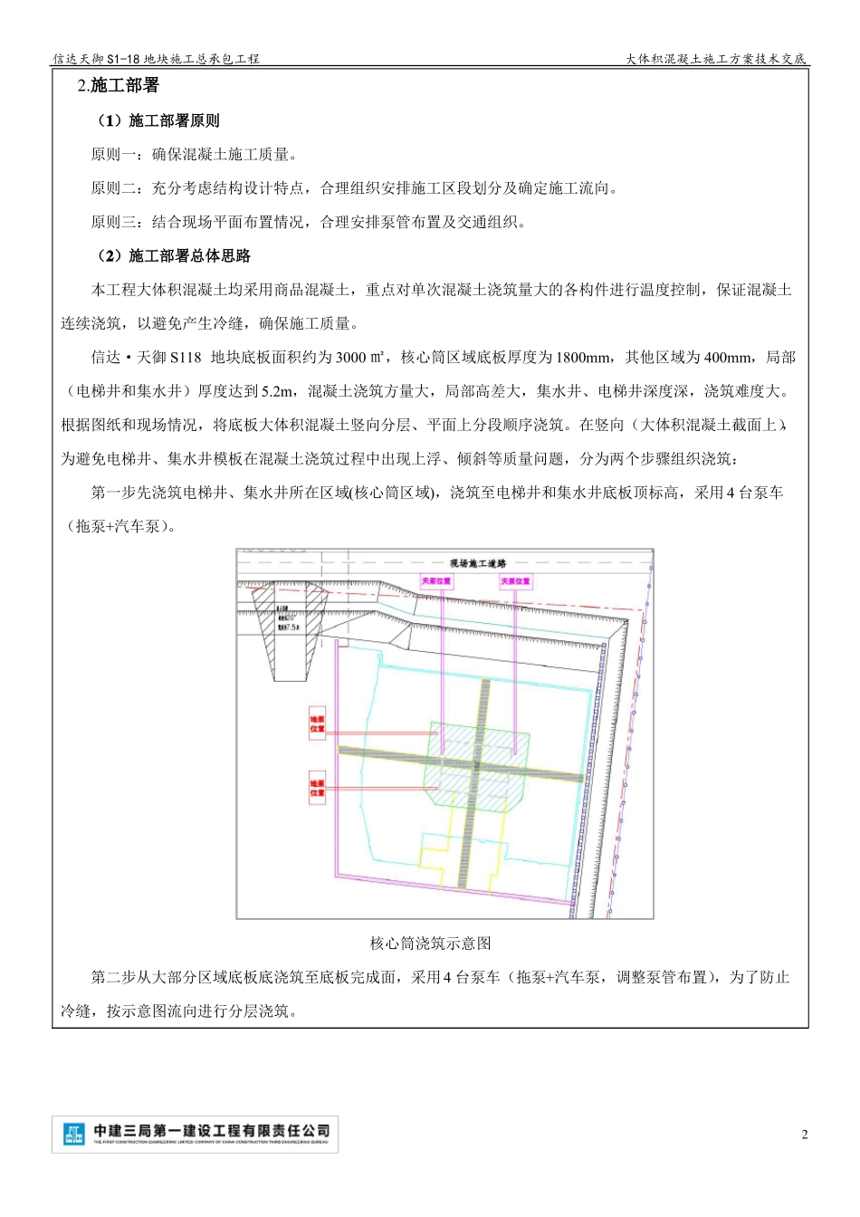 大体积混凝土施工方案技术交底_第2页