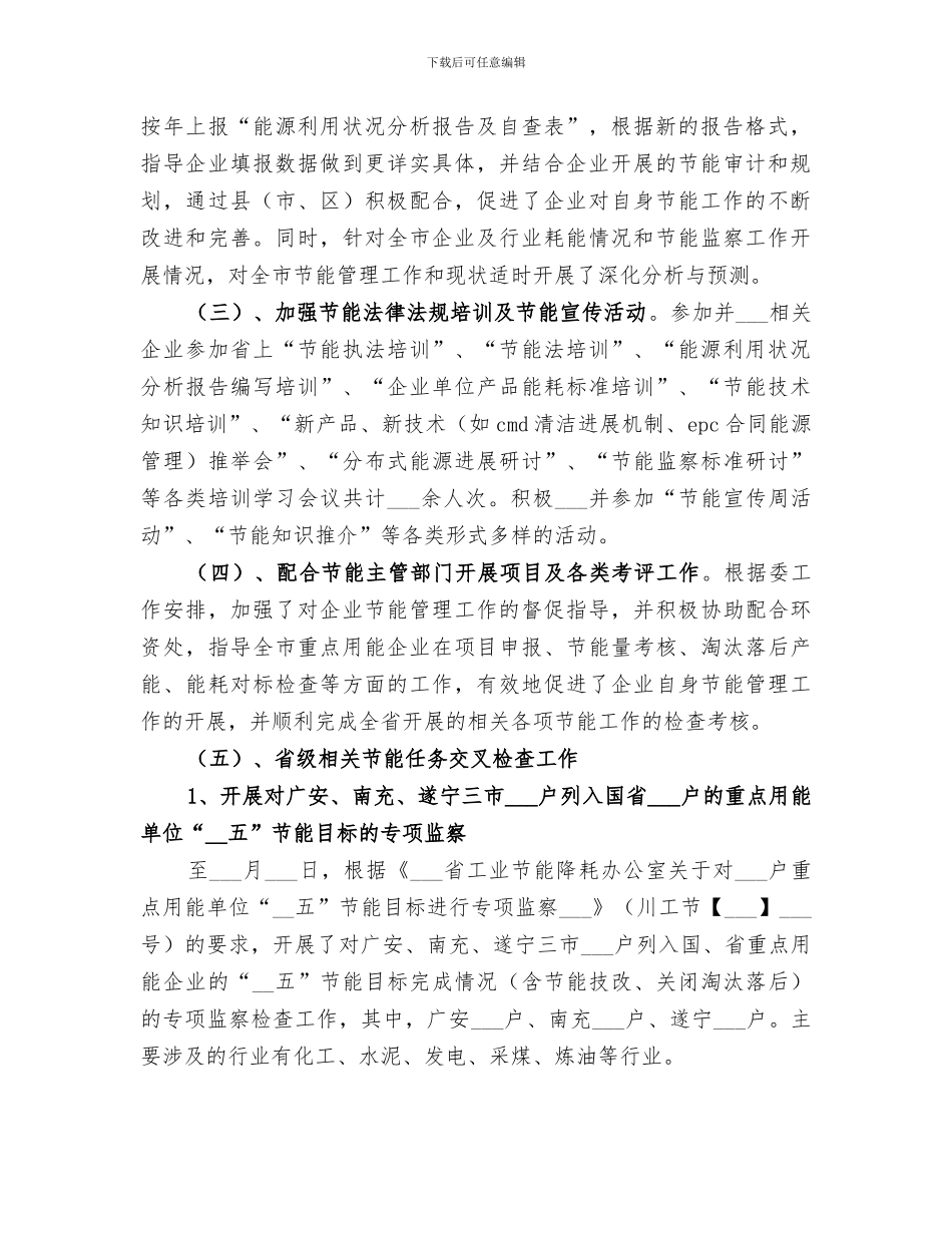 2024年能源监察中心年度工作总结_第2页