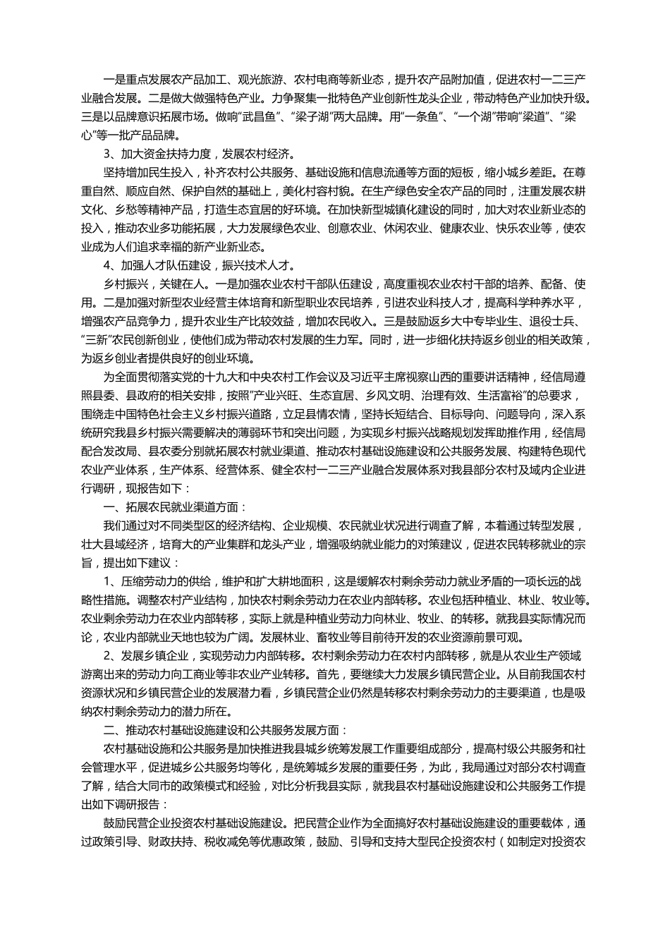 大学生乡村振兴战略调研报告_第3页