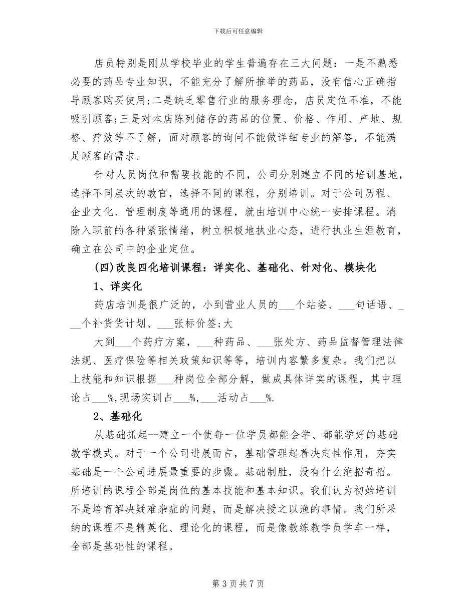 2024年药店工作人员年终工作总结最新_第3页