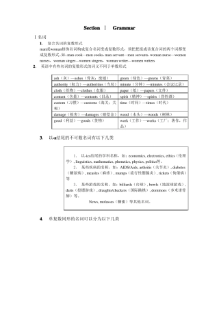 大学英语4级6级全部语法知识