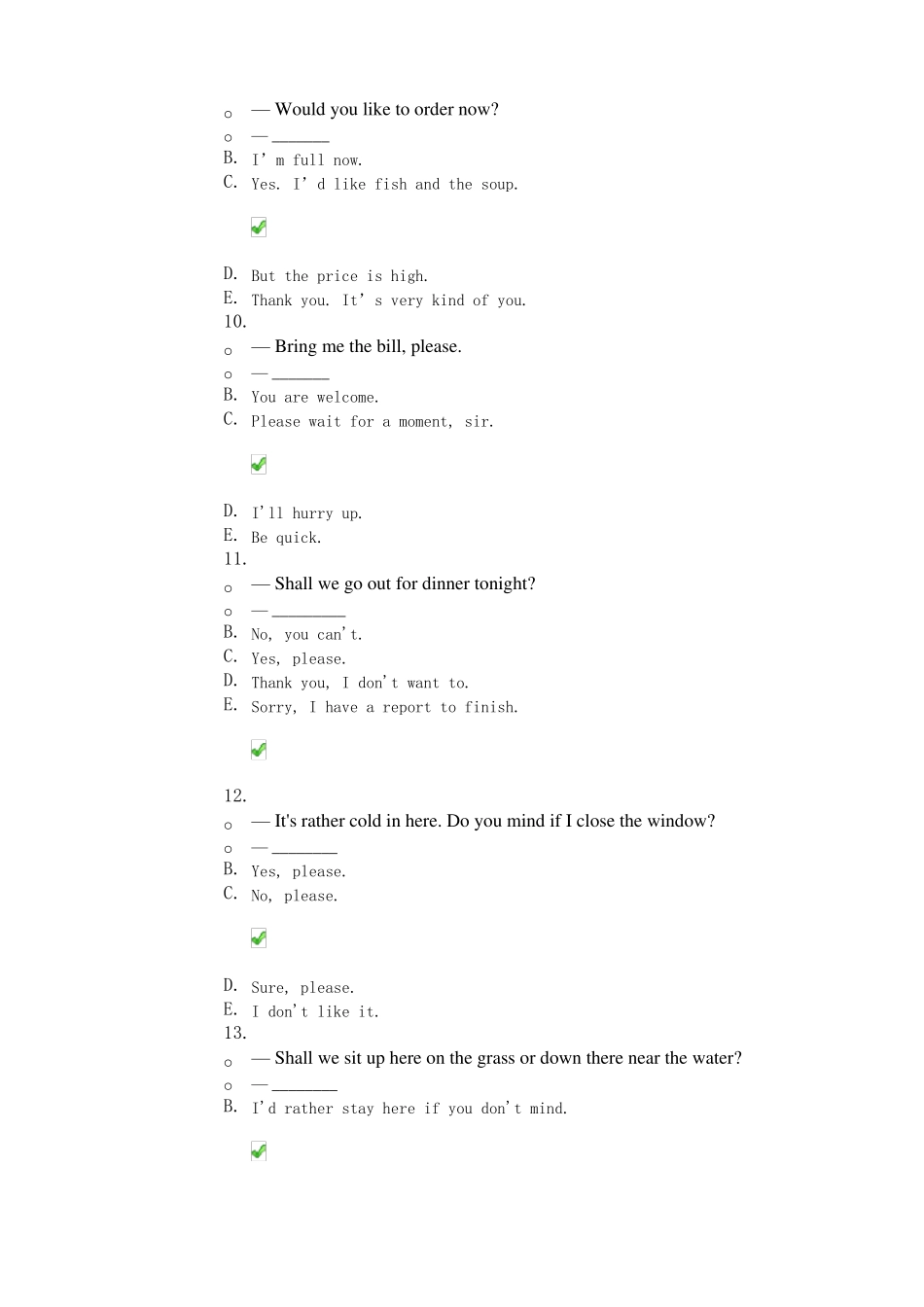 大学英语四第一次作业答案_第3页