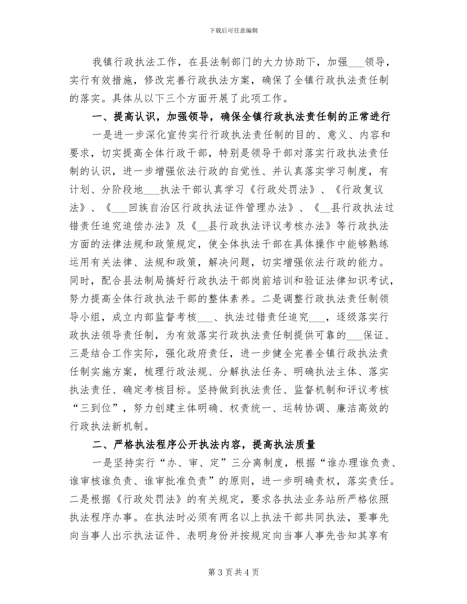 2024年行政执法类工作总结_第3页