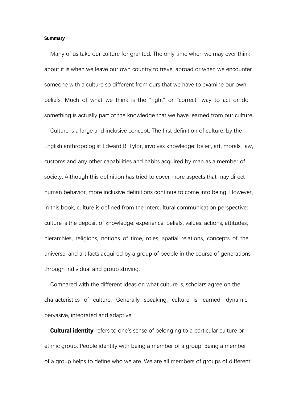 大学英语跨文化交际总结_第2页