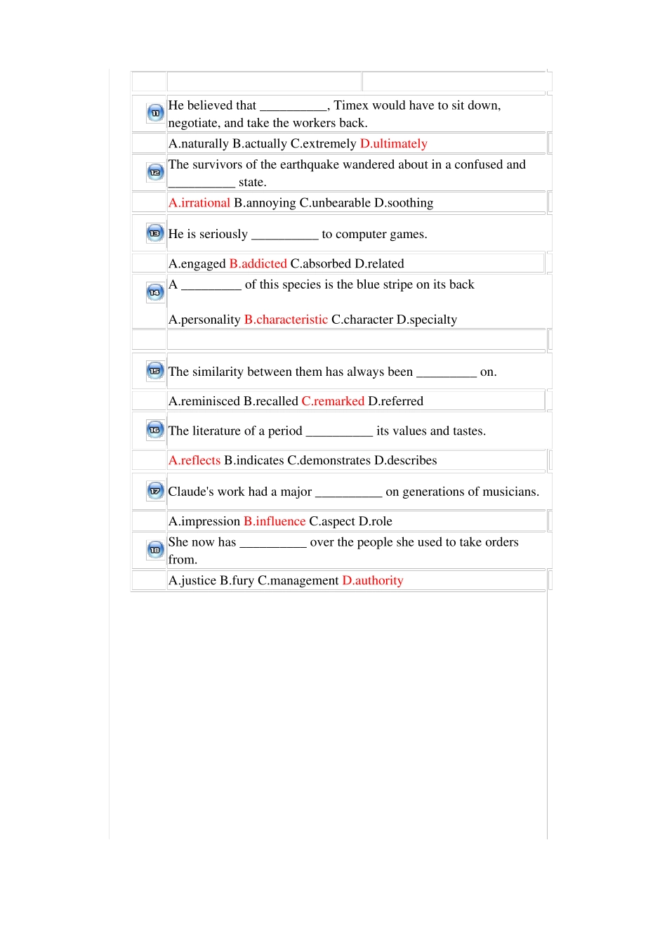 大学英语选择题_第3页