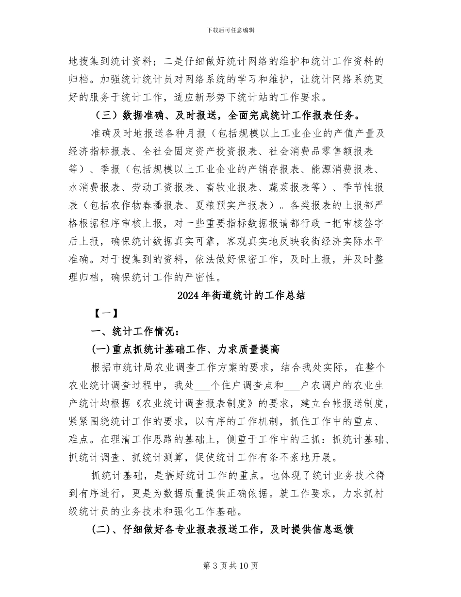 2024年街道统计年终工作小结_第3页