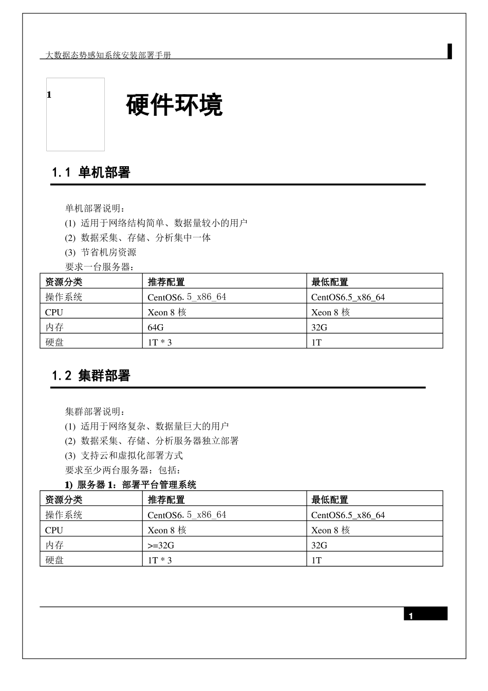 大数据态势感知系统安装部署手册_第3页