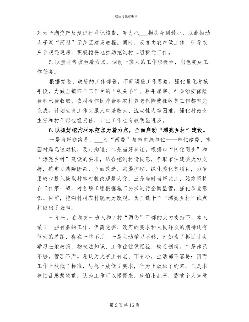 2024年规划局副局长个人工作总结_第2页