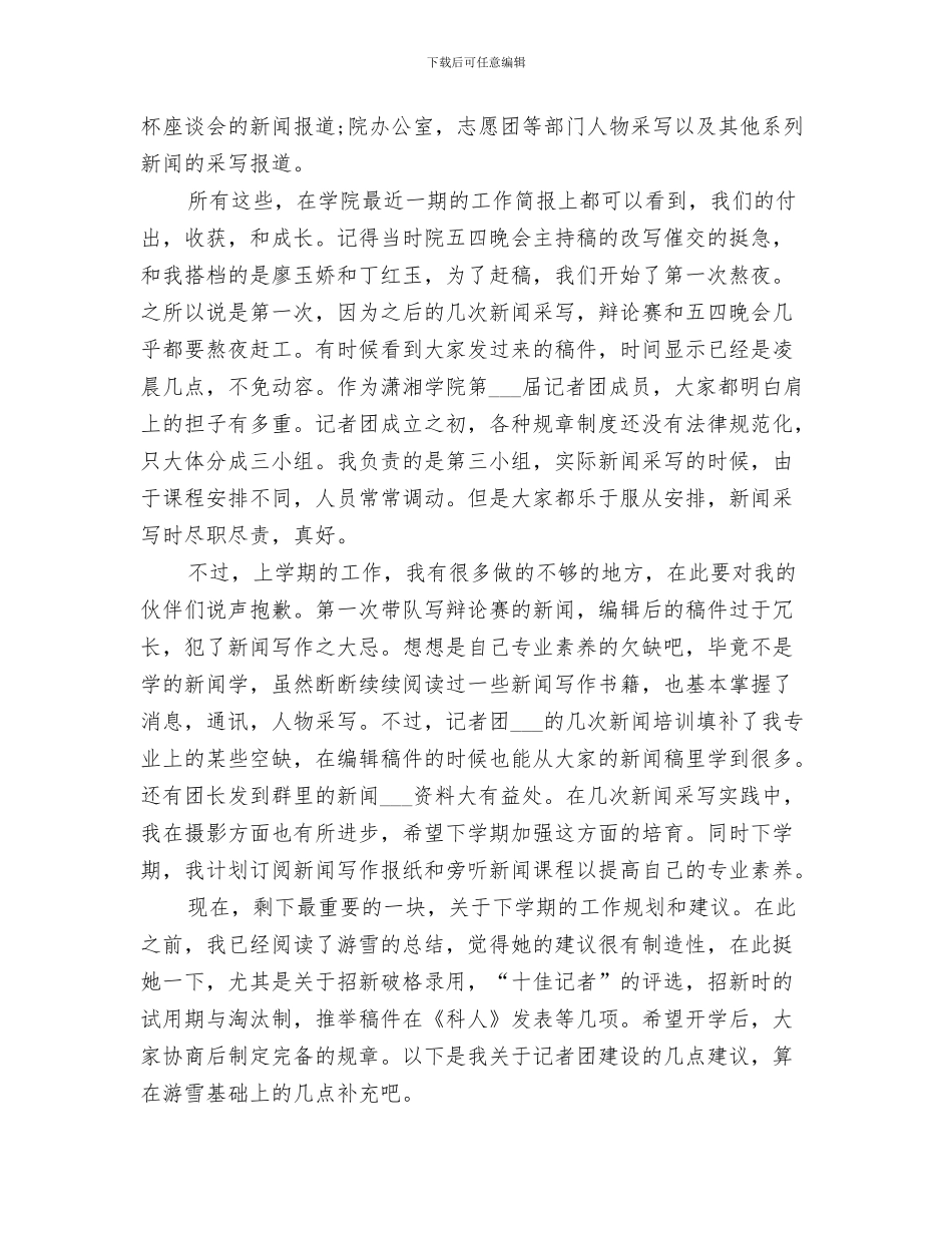 2024年记者团工作总结报告_第3页