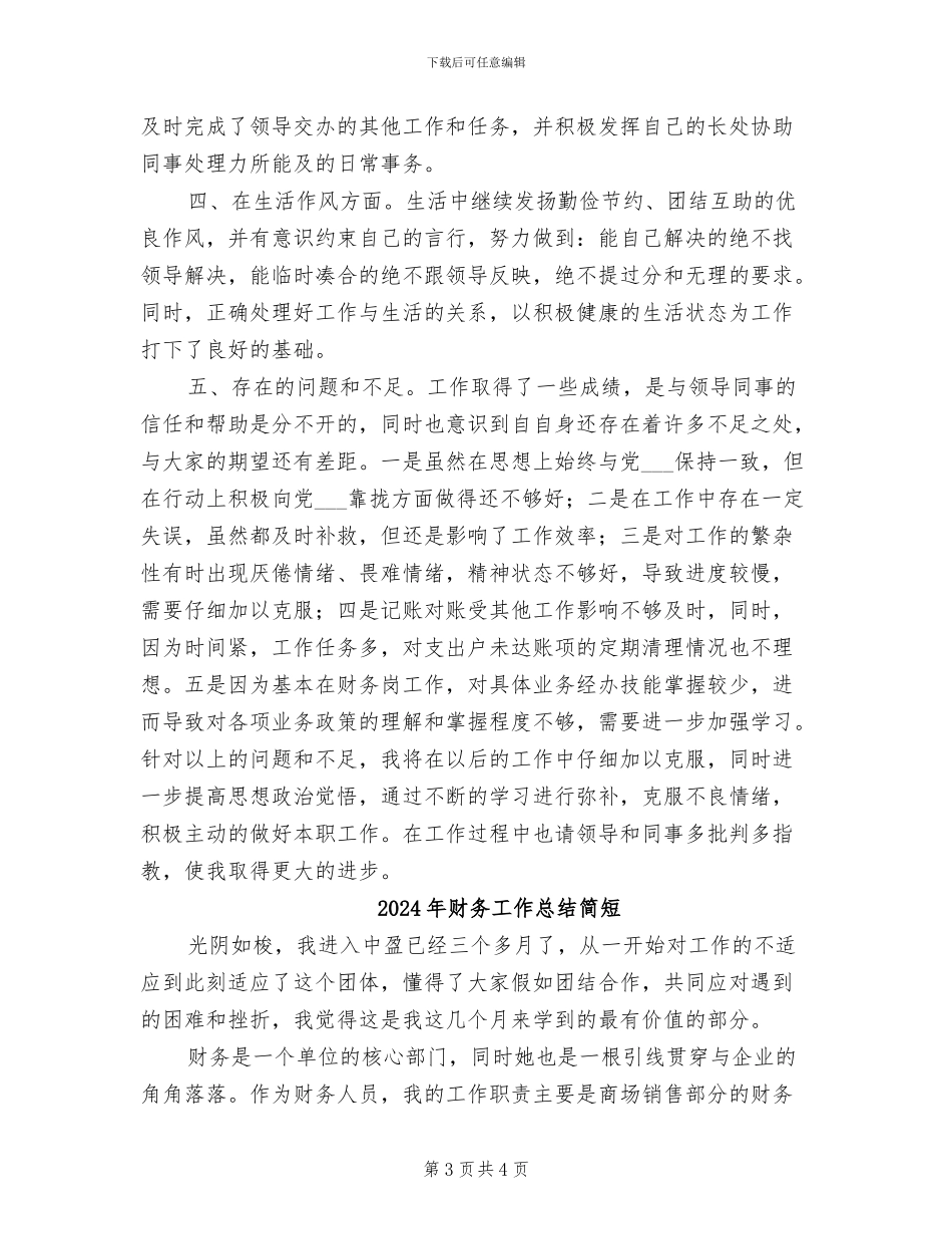 2024年财务工作总结示范_第3页