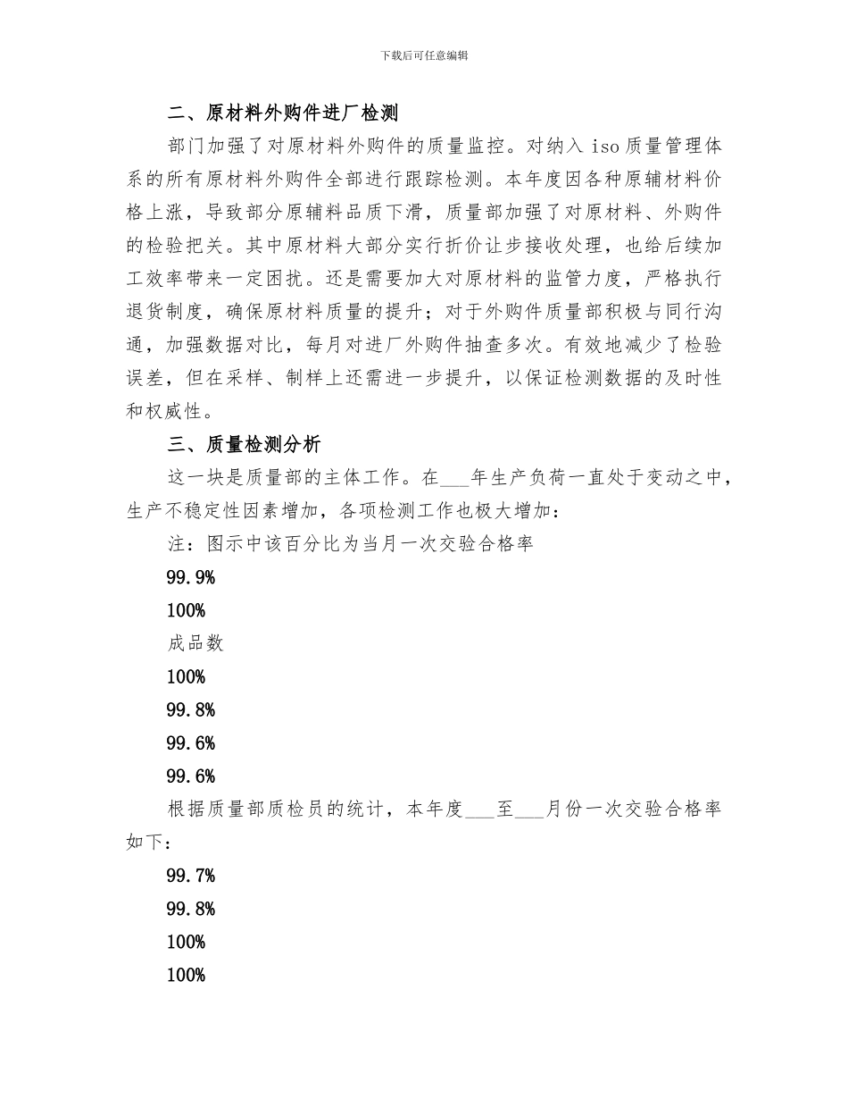 2024年质量部年终总结_第2页