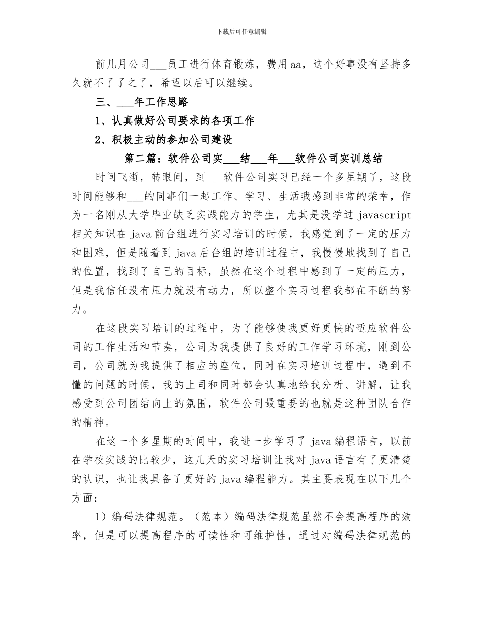 2024年软件公司年终总结_第3页