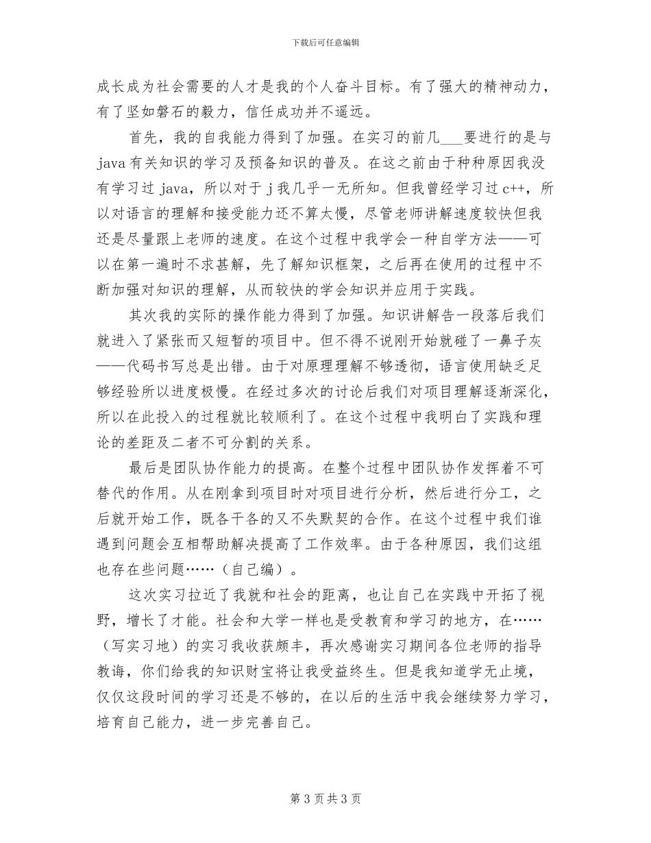 2024年软件开发个人工作总结_第3页