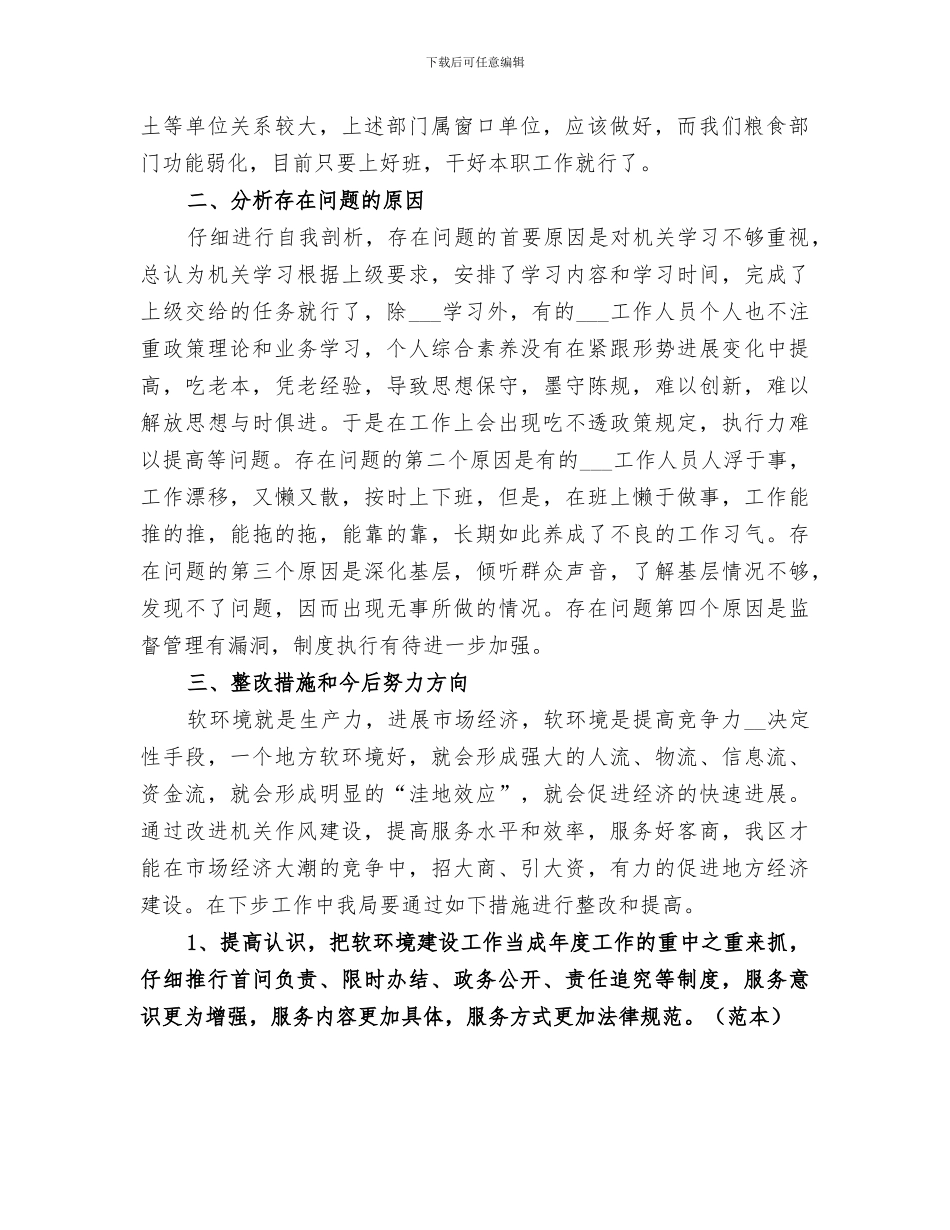 2024年软环境建设回头看总结_第2页