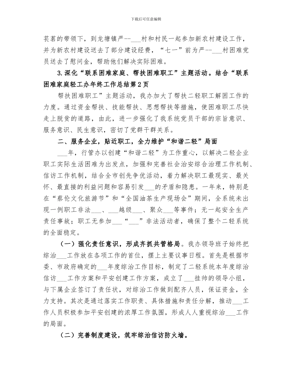 2024年轻工办年终工作总结_第3页