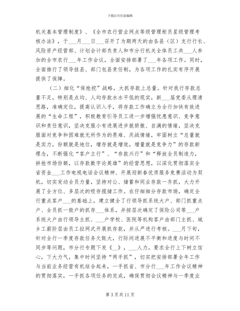 2024年银行分行财务工作总结_第3页