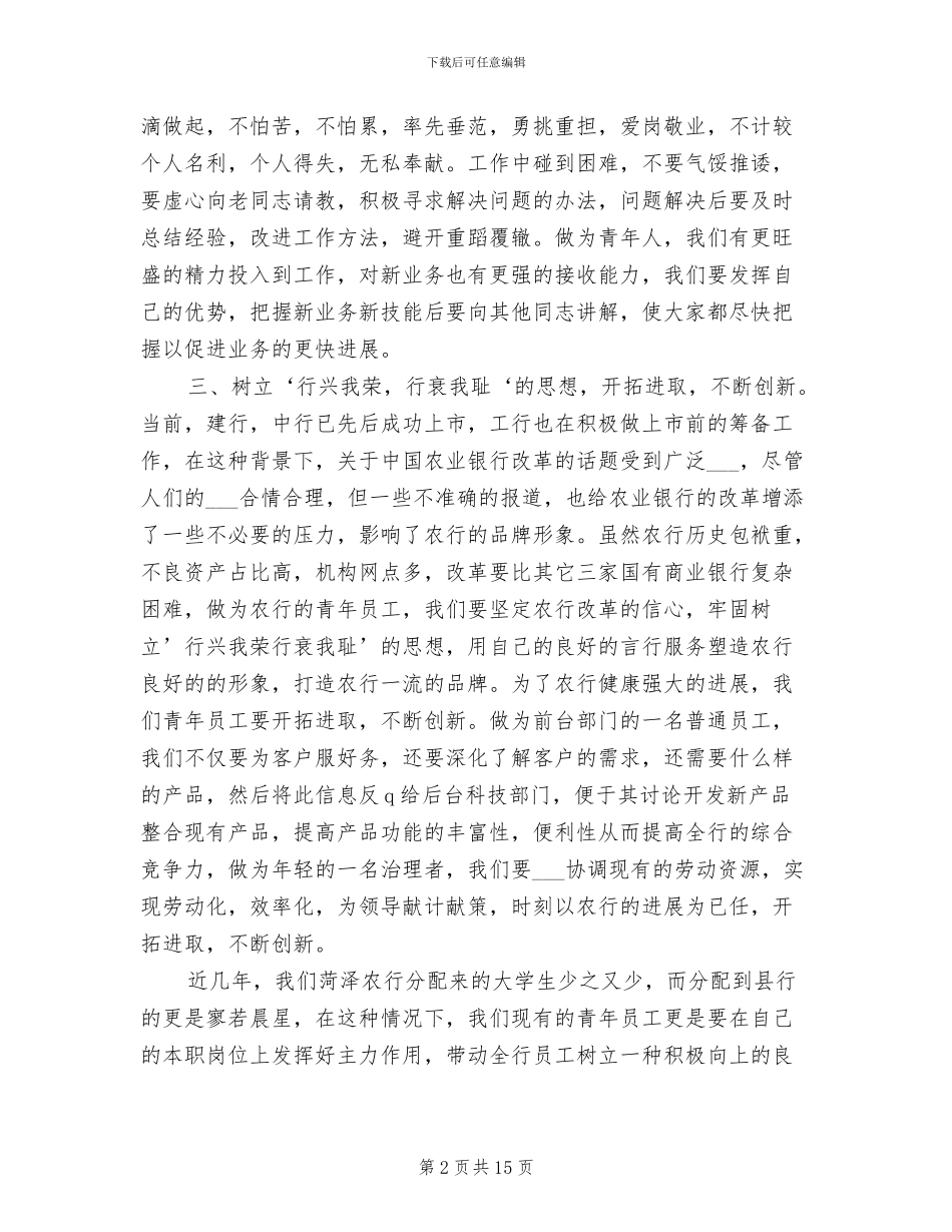 2024年银行行长个人工作总结_第2页