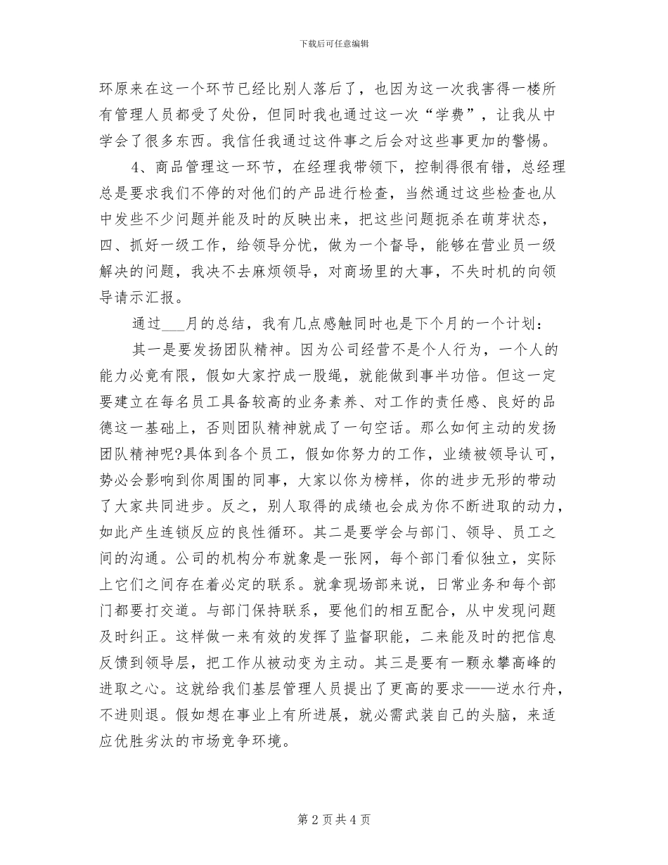 2024年销售人员12月工作总结_第2页