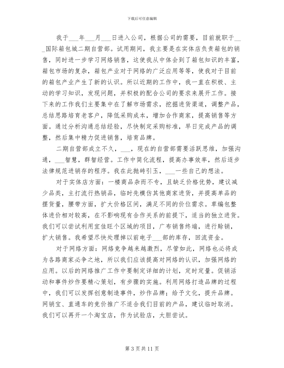 2024年销售人员试用期转正总结_第3页