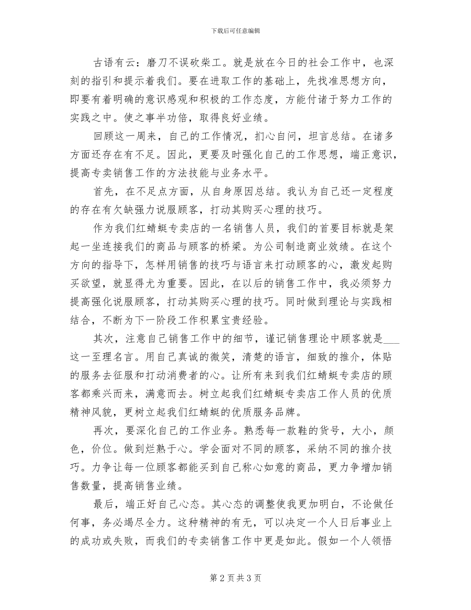 2024年销售员下半年工作总结_第2页