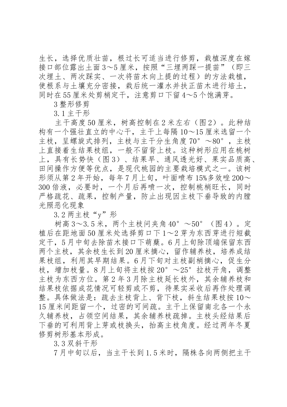 黄桃栽培技术要点_第2页