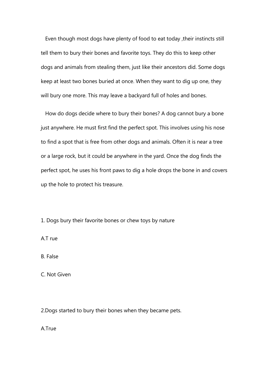 2023年4月自考00015英语真题及答案_第3页