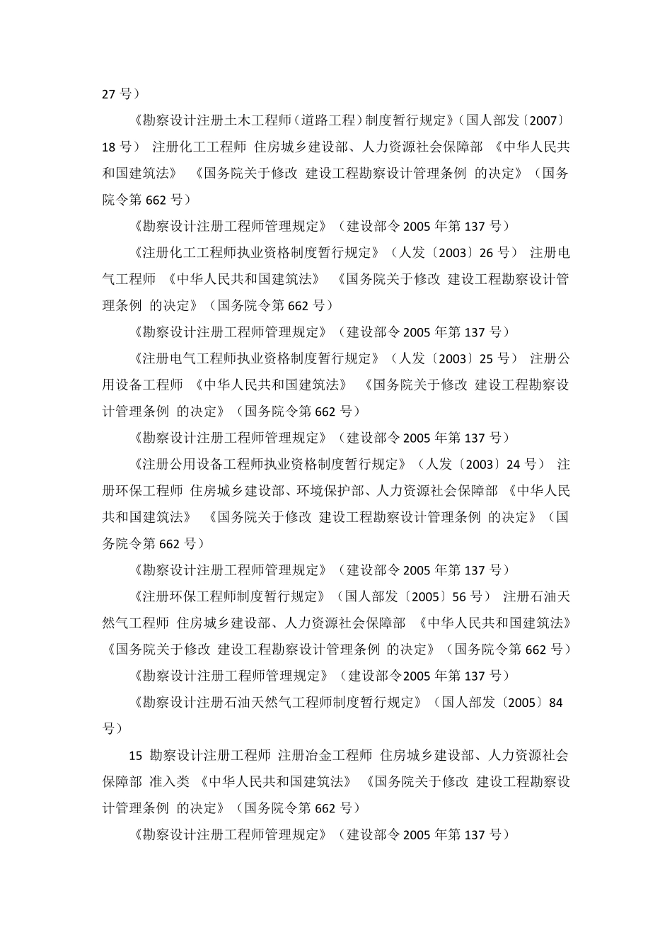 2023年国家职业资格目录_第3页