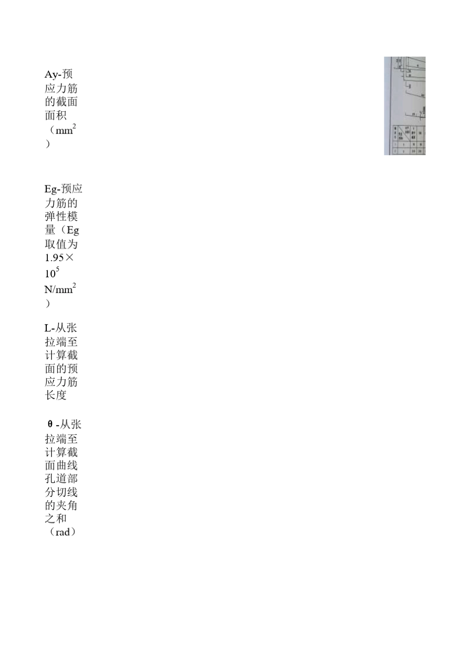 20m后张法空心板预应力张拉理论伸长量验算_第2页