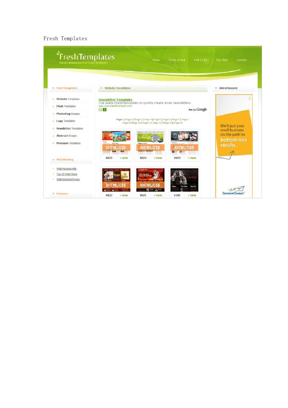 20个免费下载网页模板的网站_第2页