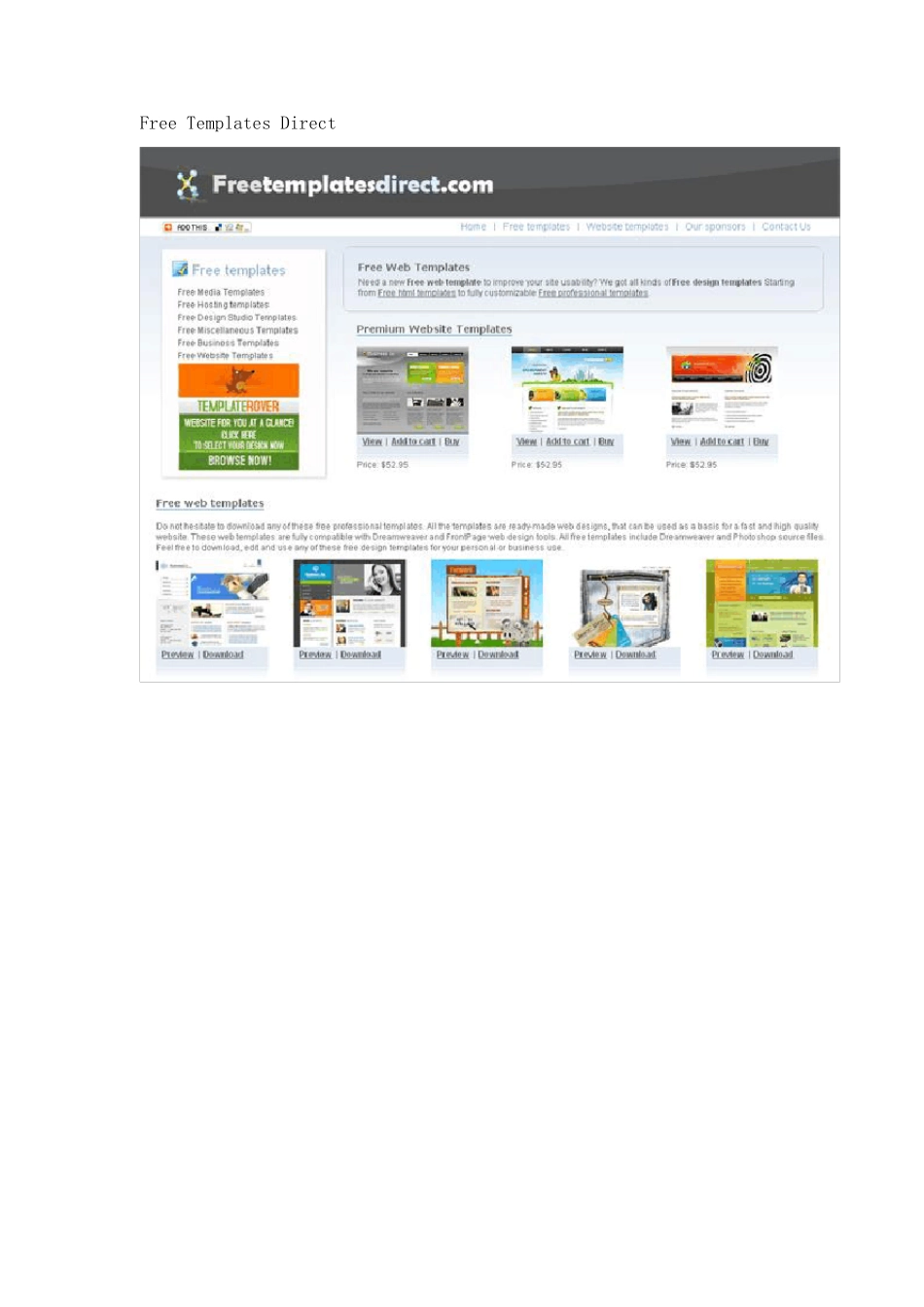 20个免费下载网页模板的网站_第3页