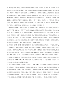 20位名人事迹