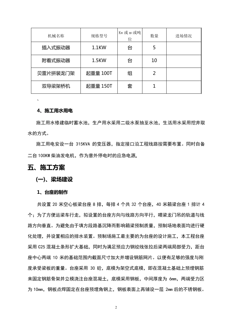 20米空心板梁施工组织设计_第3页