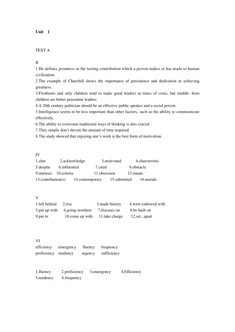 21世纪大学英语读写教程第四册课后答案_第1页