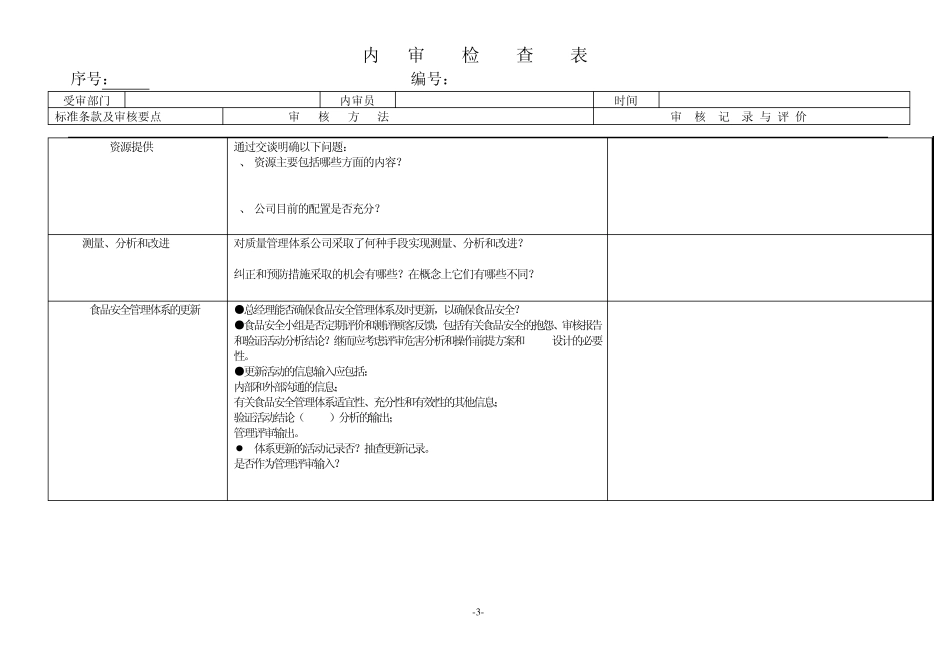 220009000一体化内审表_第3页