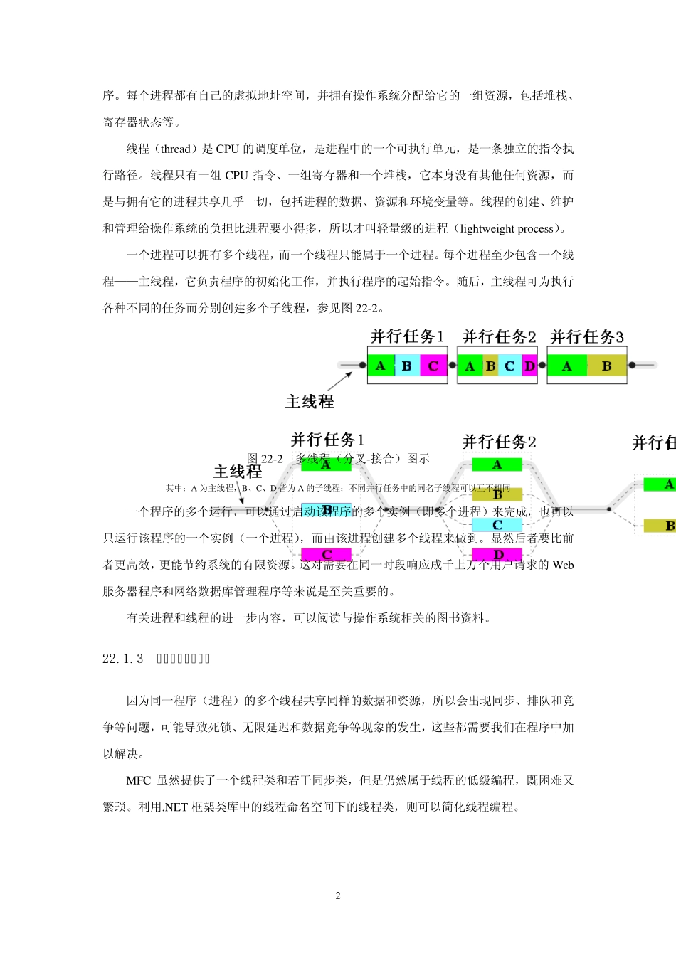 22进程、线程与并行计算(windows编程技术)_第2页
